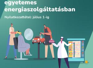 Változás a nem lakossági egyetemes energiaszolgáltatásban