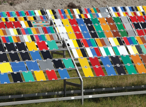 Kültéri expozíciós tesztpanel